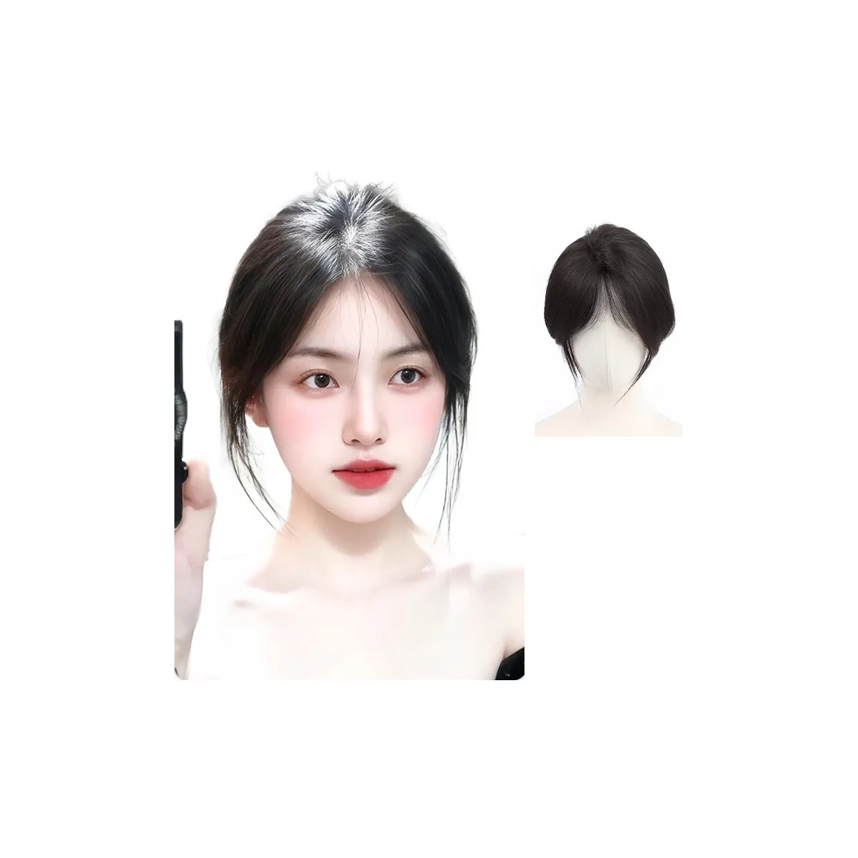 WANWANFENG Фигурка OF Восемь Бантов Парики