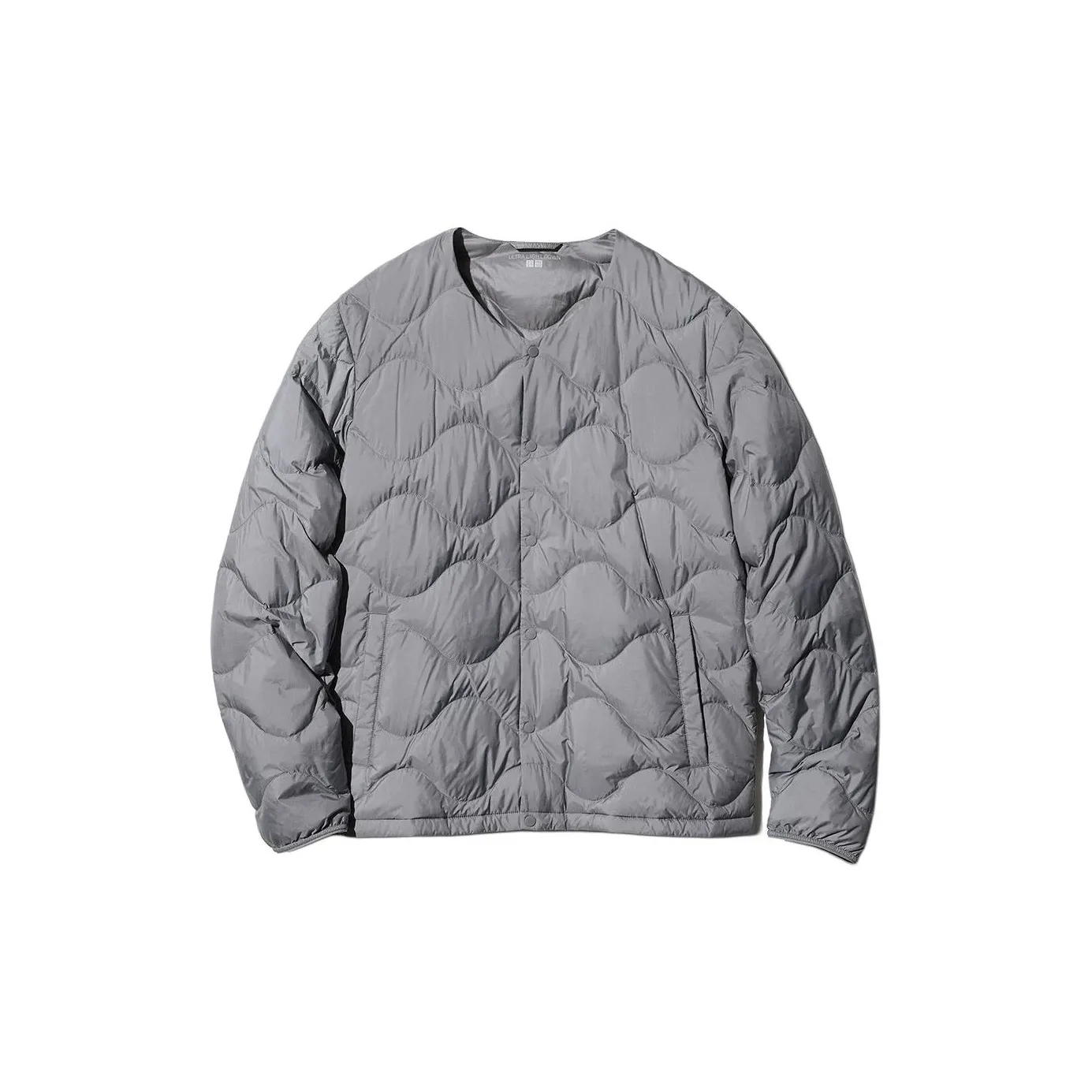 UNIQLO Пуховик Унисекс Сумерки Серый