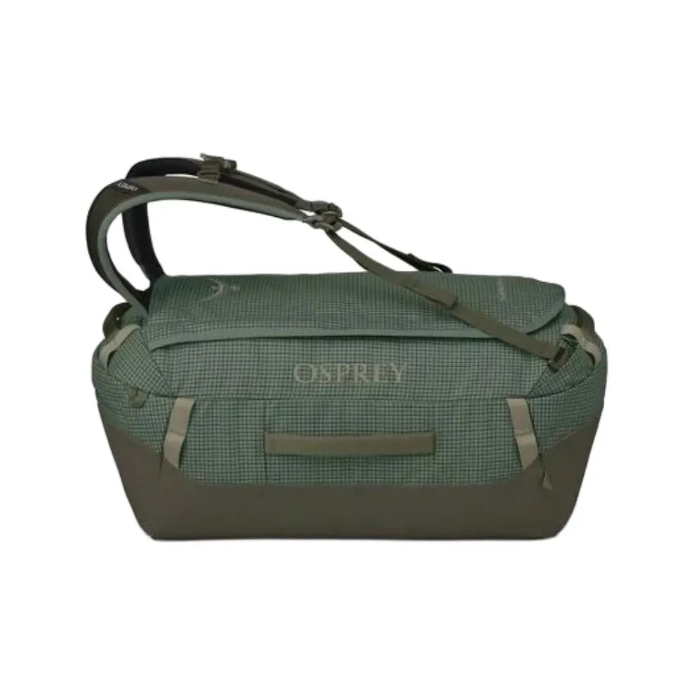 OSPREY Нейлон Путешественная сумка 40L Унисекс Зеленый и Серый