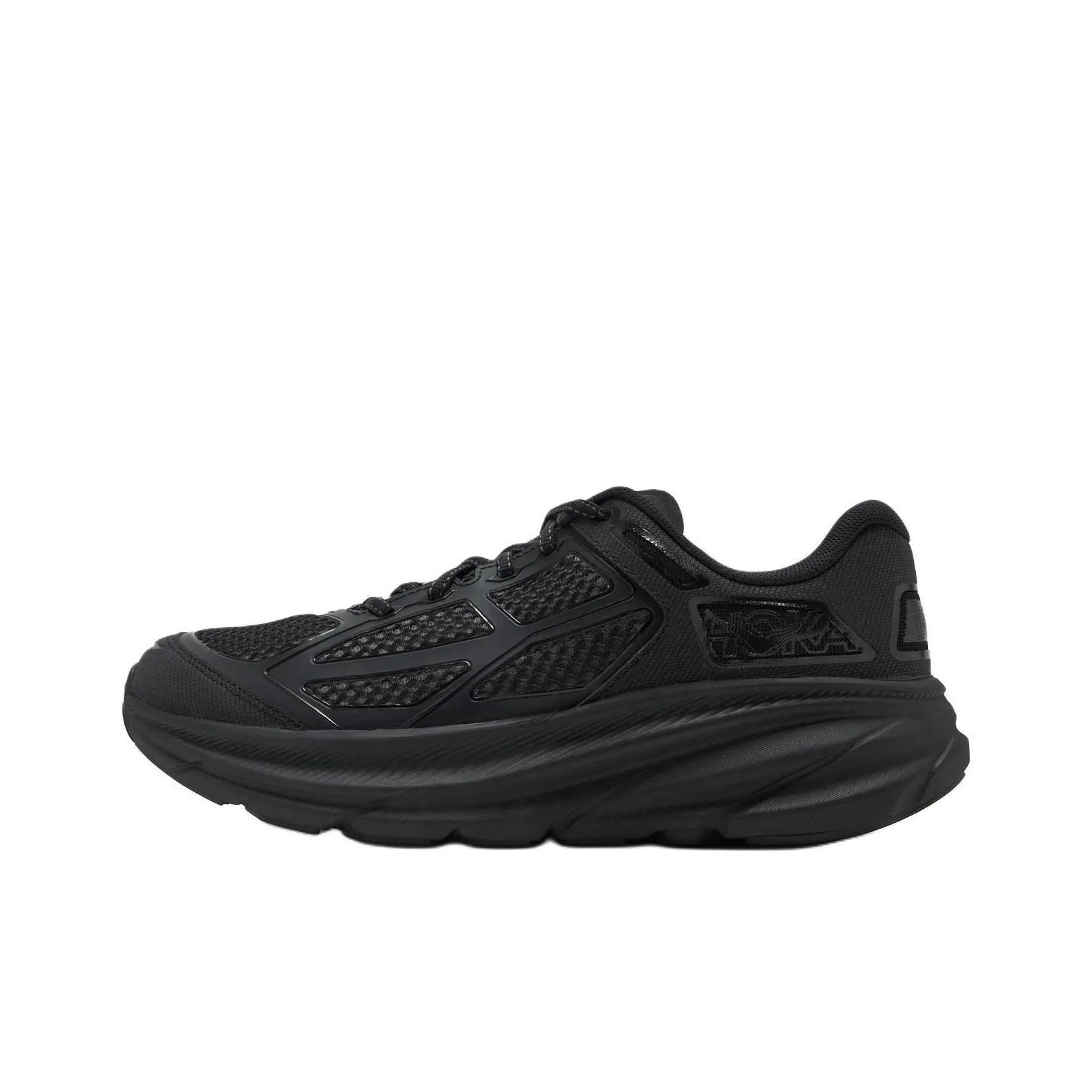 HOKA ONE ONE Clifton 9 Anti Slip Wear Resistant Low Top Casual Shoes Unisex Black
