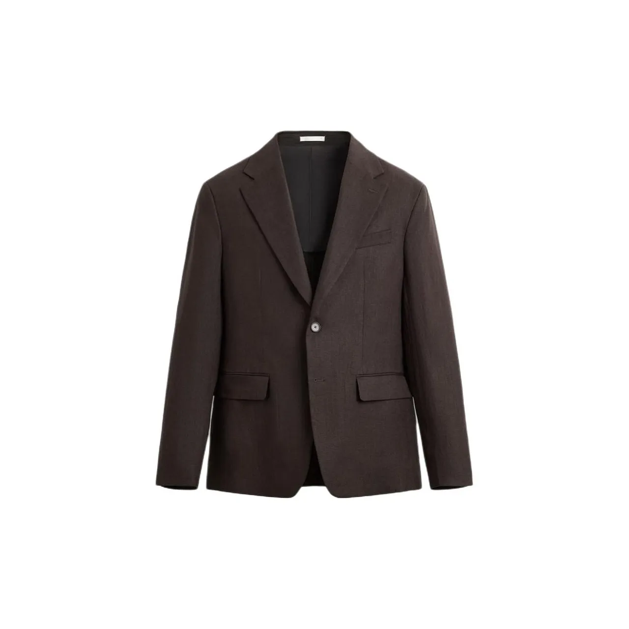 ZARA Бизнес-костюм мужской темно-коричневый