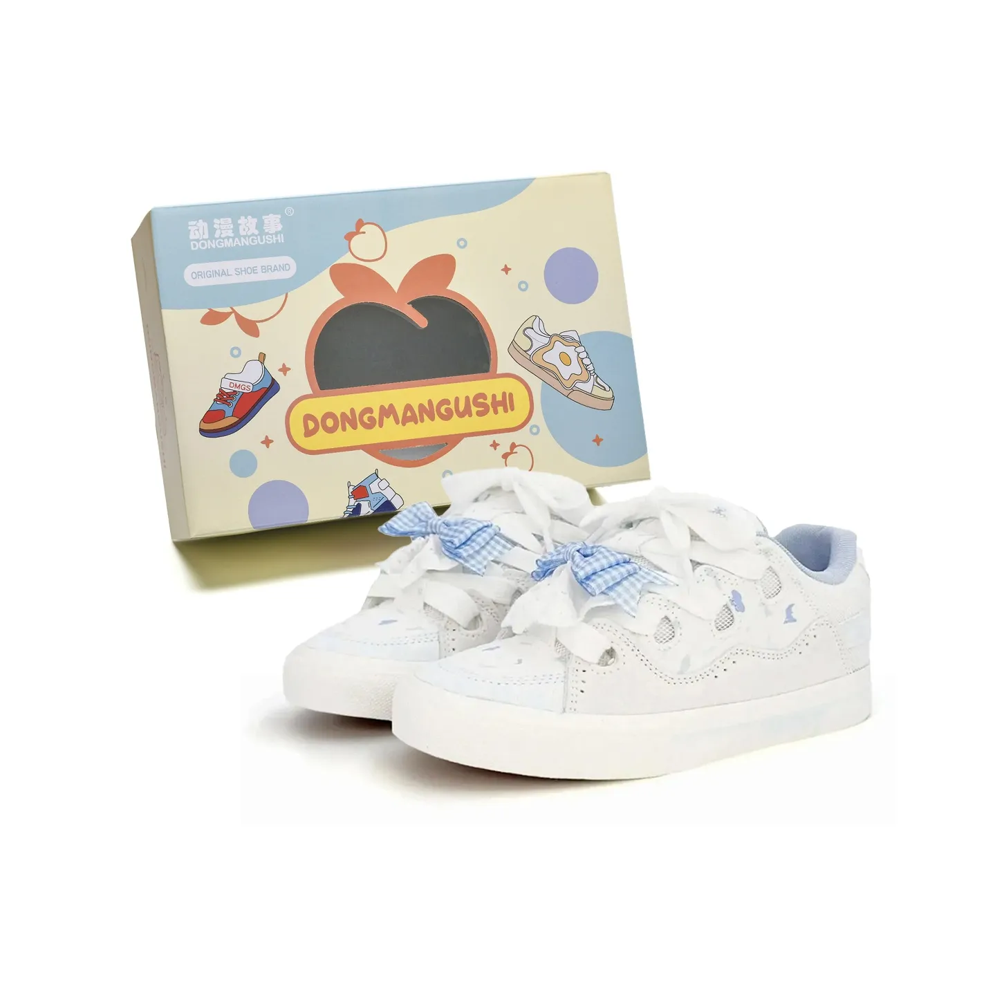 Anime Story Slip-resistant Abrasion-resistant Lightweight Breathable Skateboard Shoes Low Top Unisex Anime Story Противоскользящие Износостойкие Легкие Дышащие Скейтборд Кроссовки Низкие Унисекс