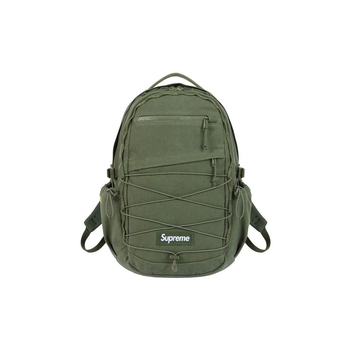 Supreme Хлопок Рюкзак Стандартный Унисекс Оливково-зеленый