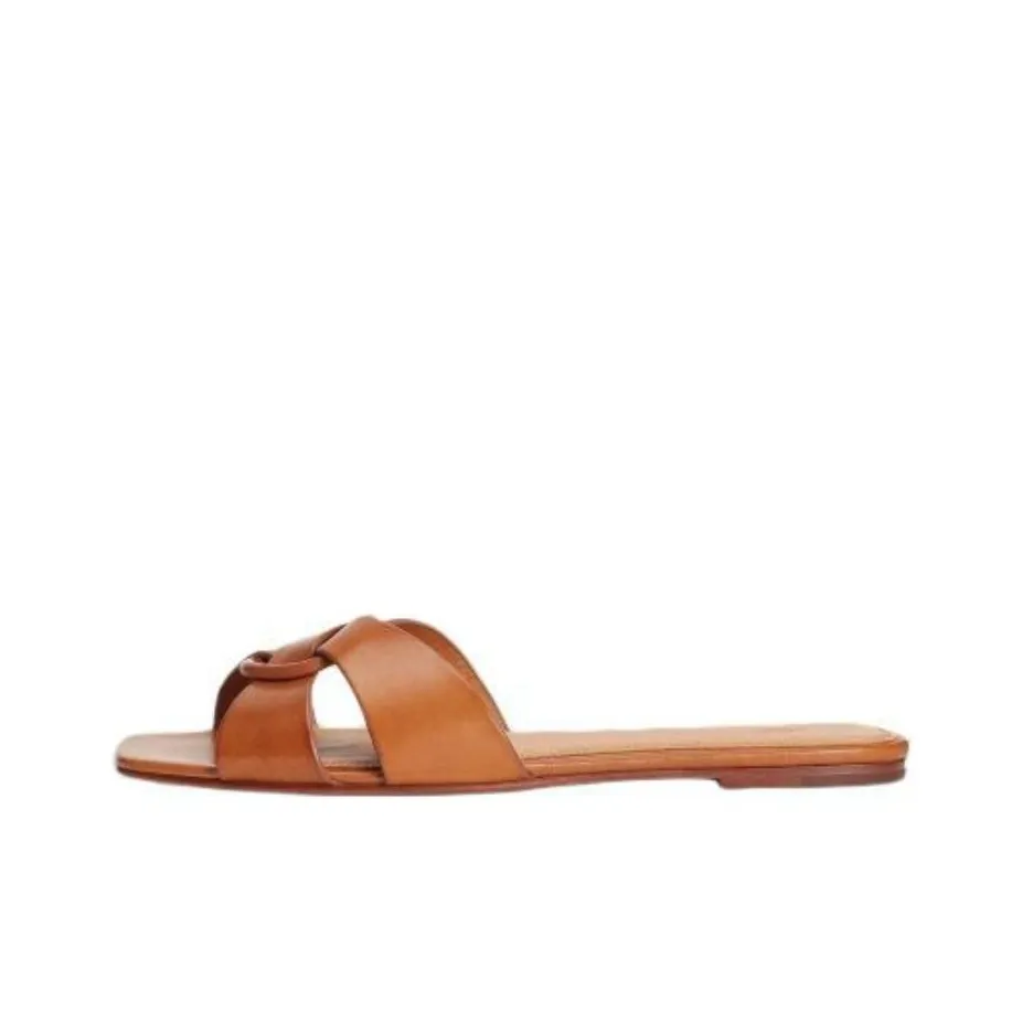 Polo Ralph Lauren Slide Slippers Women's Brown