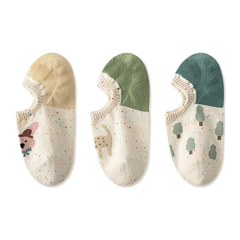 JIAZINI No Show Socks Women's Combo Set