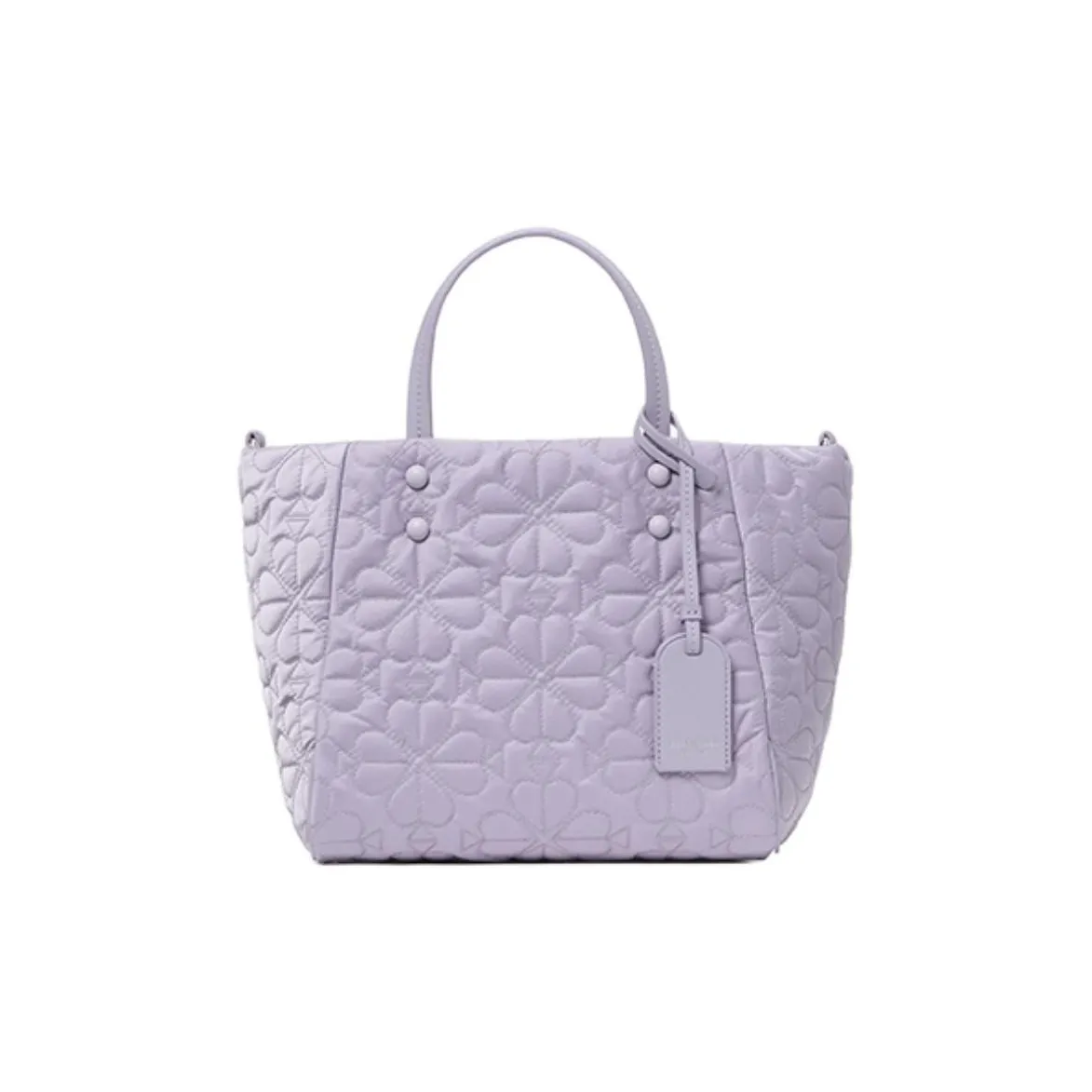 Kate Spade Ткань Тоут Сумка Сумка для покупок Сумка через плечо Сумка Маленькая Женская Туманный Сиреневый