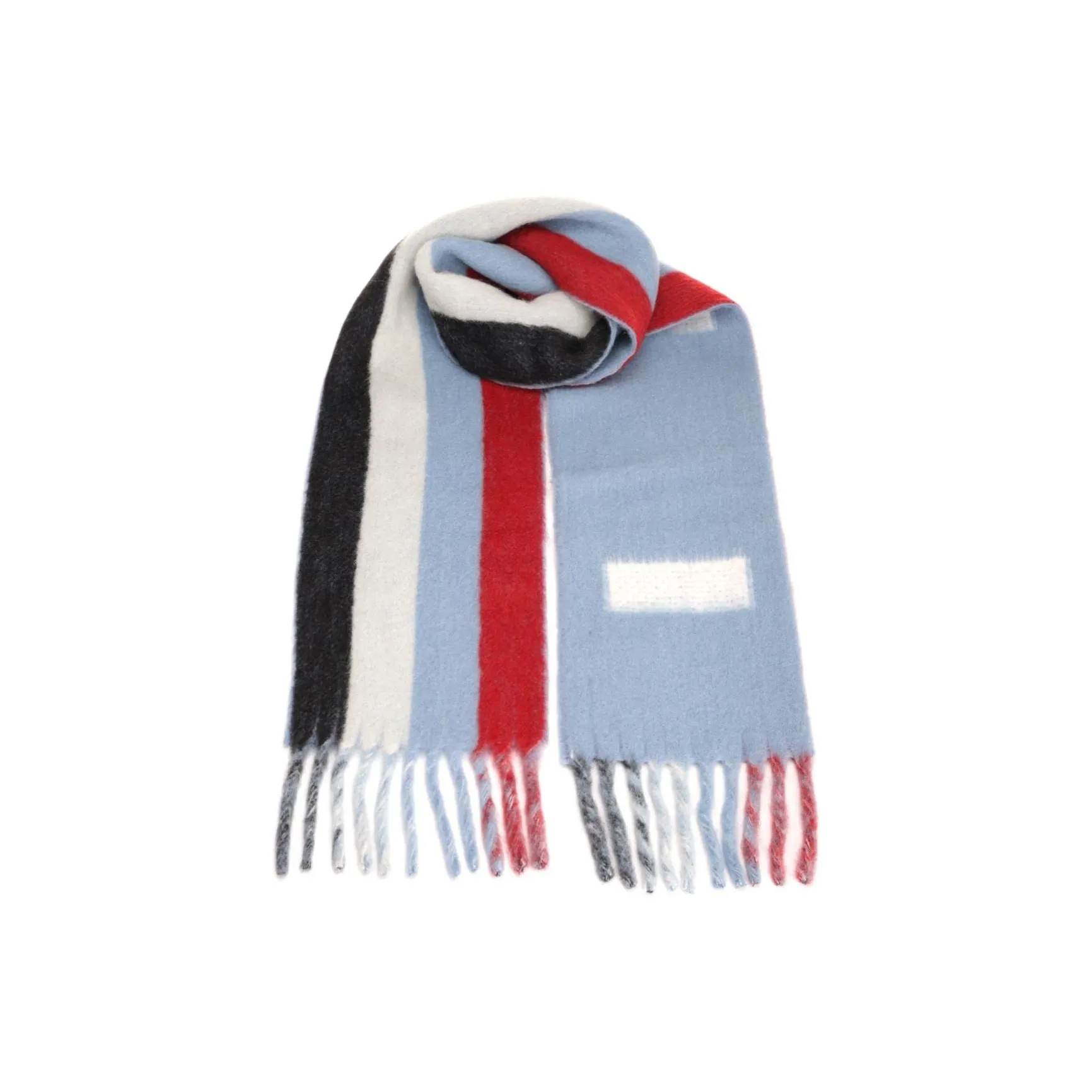MARNI Wool, Polyamide, Alpaca, Mohair Knit Scarves Women's Multicolor