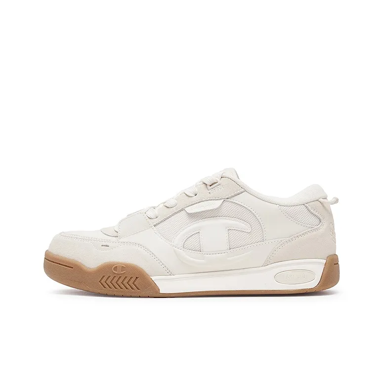 Champion Low Top Скейтборд Кроссовки Мужские Linen Молочно-белый