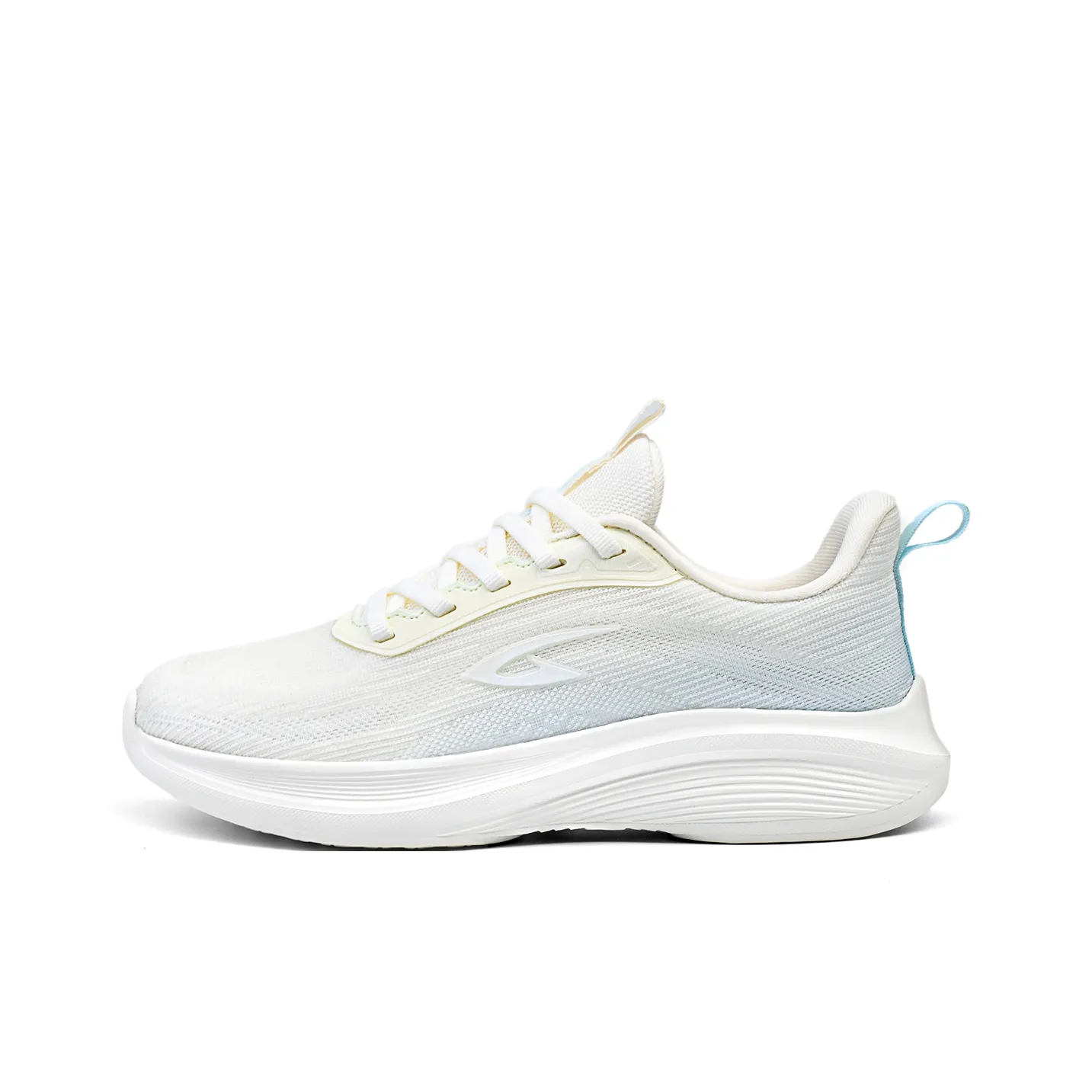 DEERWAY Cushioning Rebound Height Increasing Wear Resistant Lightweight Breathable Low Top Running Shoes Women's Blue
