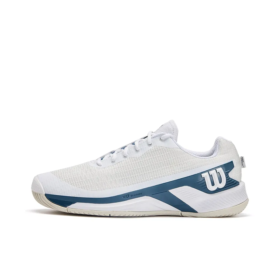 Wilson Износостойкие Низкие Кроссовки для Тениса с Поддержкой Мужские Белые