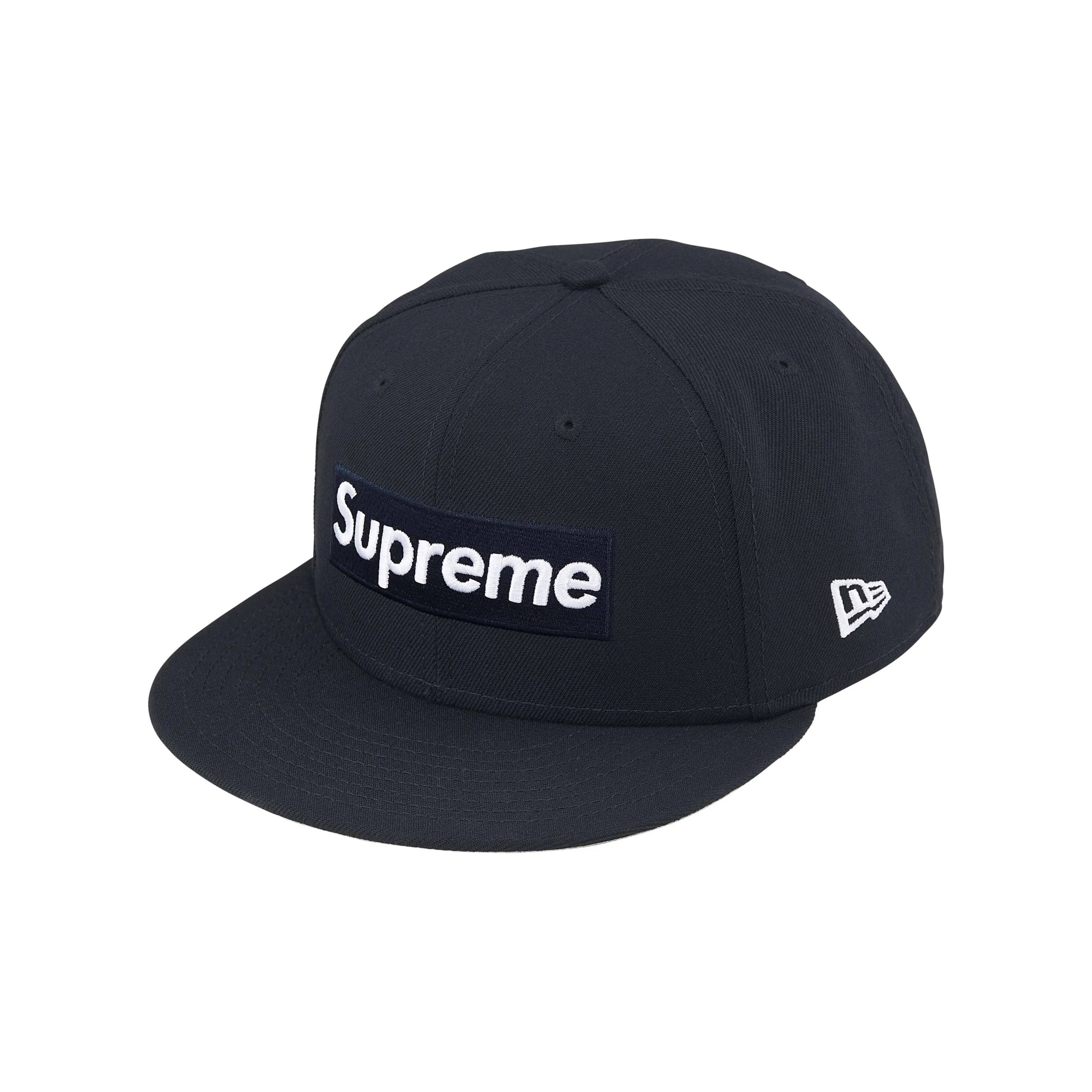 Supreme x New Era Кепки Унисекс Морской Синий Камуфляж Красный Черный Фиолетовый Желтый
