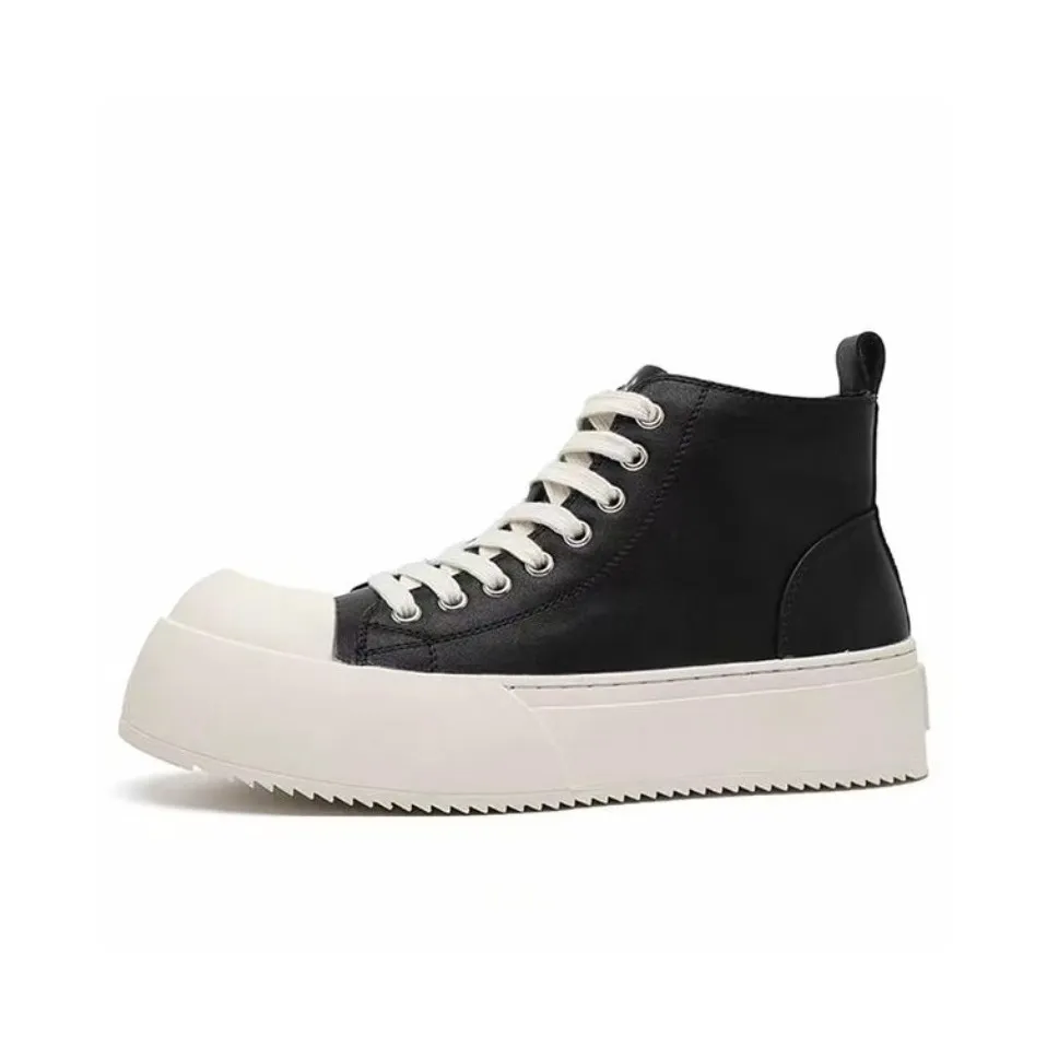 AAA SINCE 1955 Скейтборд Кроссовки Высокие Белые/Черные Высокие Унисекс