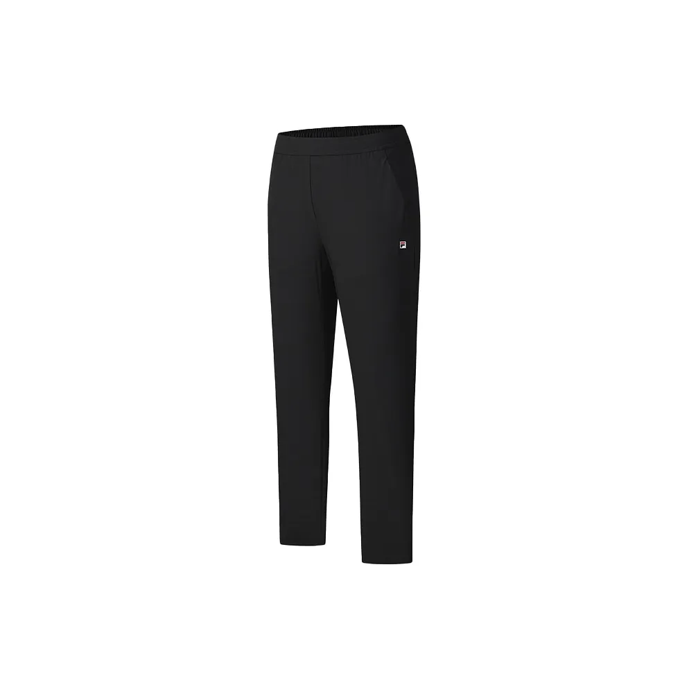 FILA TENNIS Knitted Sweatpants Men's Pitch Black