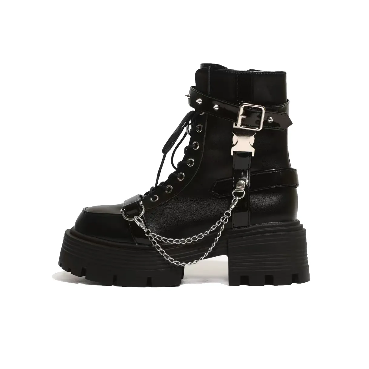 Take The Qin 18 см Martin Boot 6 см Женские Черный