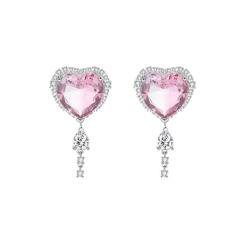 PARANOID PUPPY Серьги с цирконием Женские