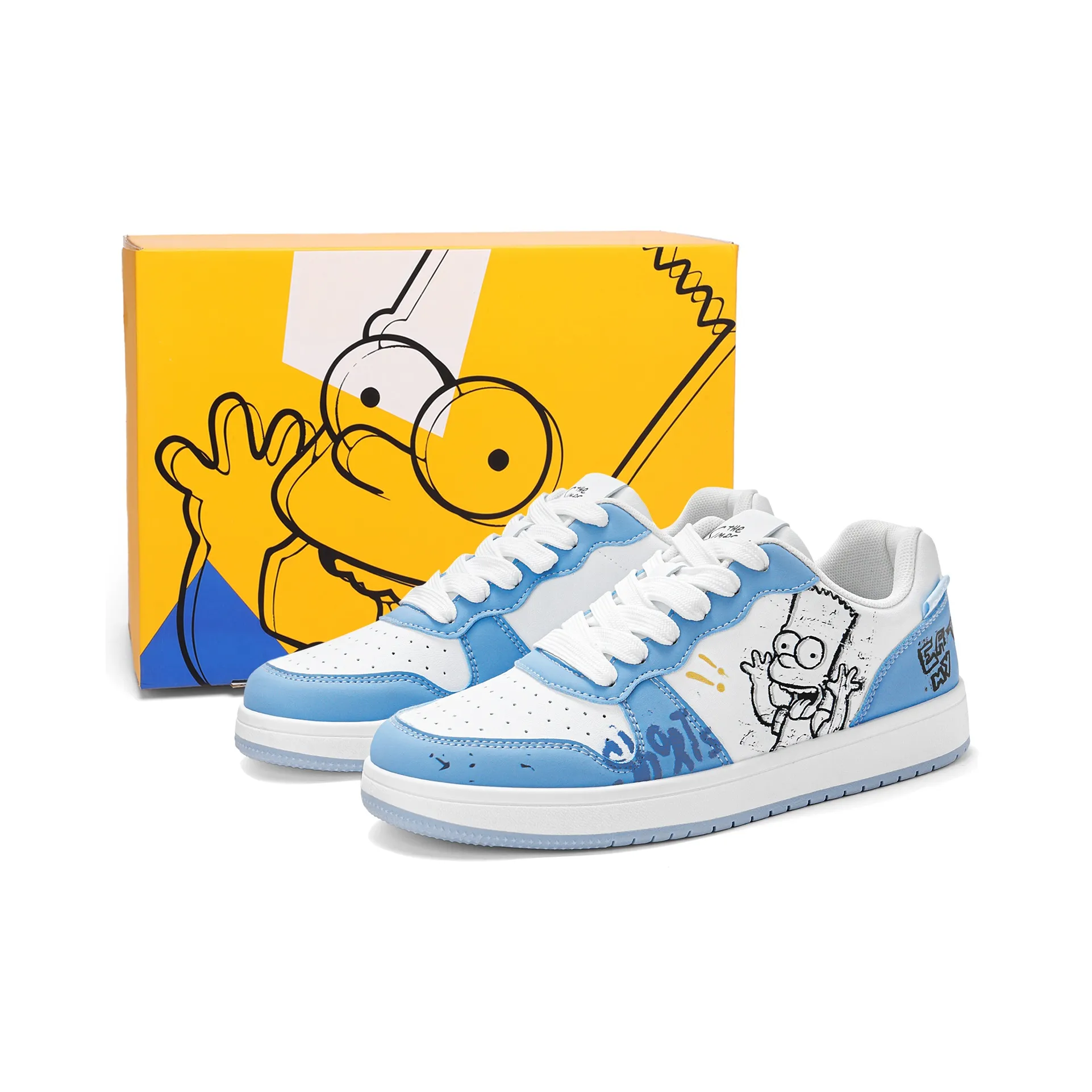 The Simpsons Низкие кеды для скейтбординга Унисекс