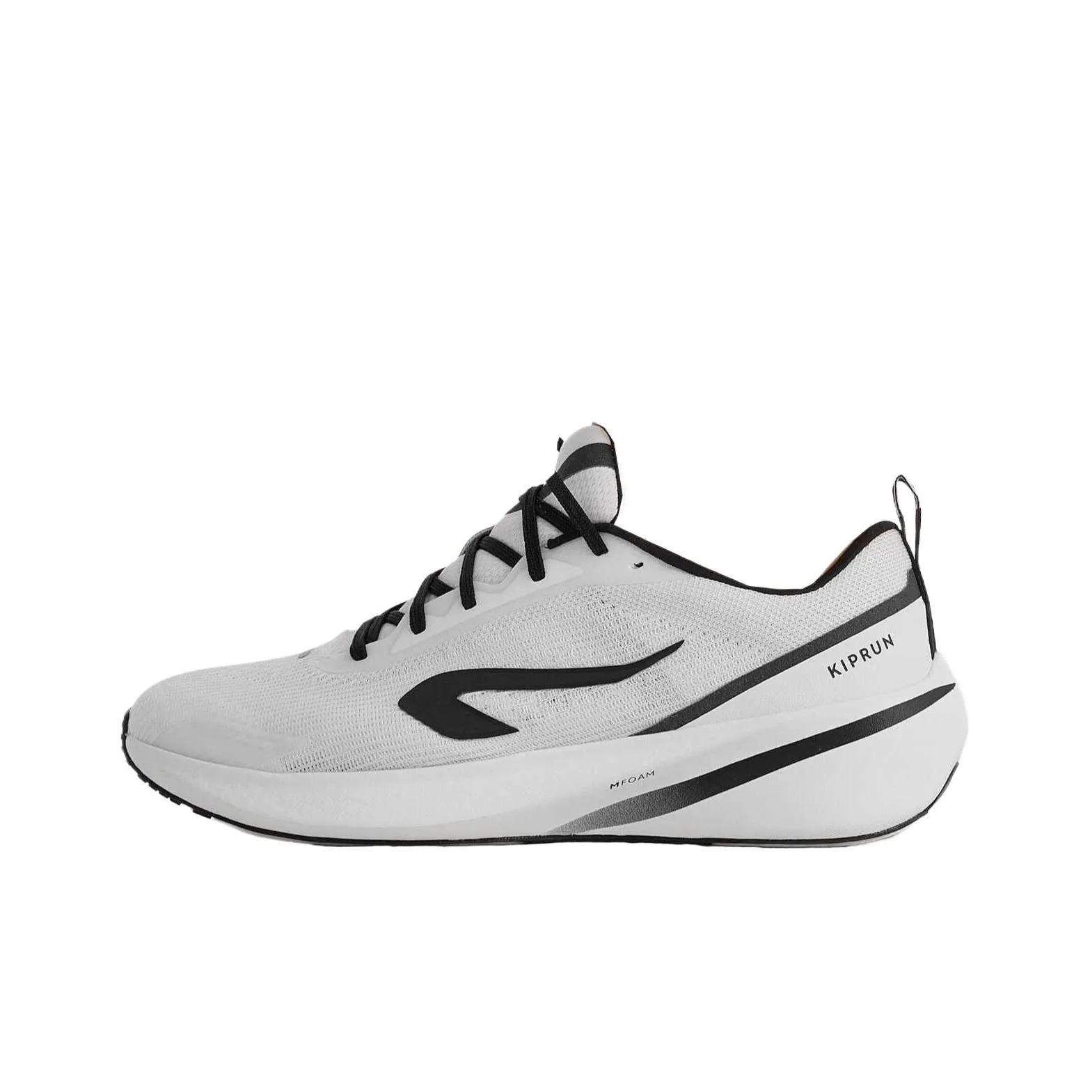 DECATHLON Cushion 500 Амортизация Низкий Топ Беговые кроссовки Мужской Снег Угольный Серый