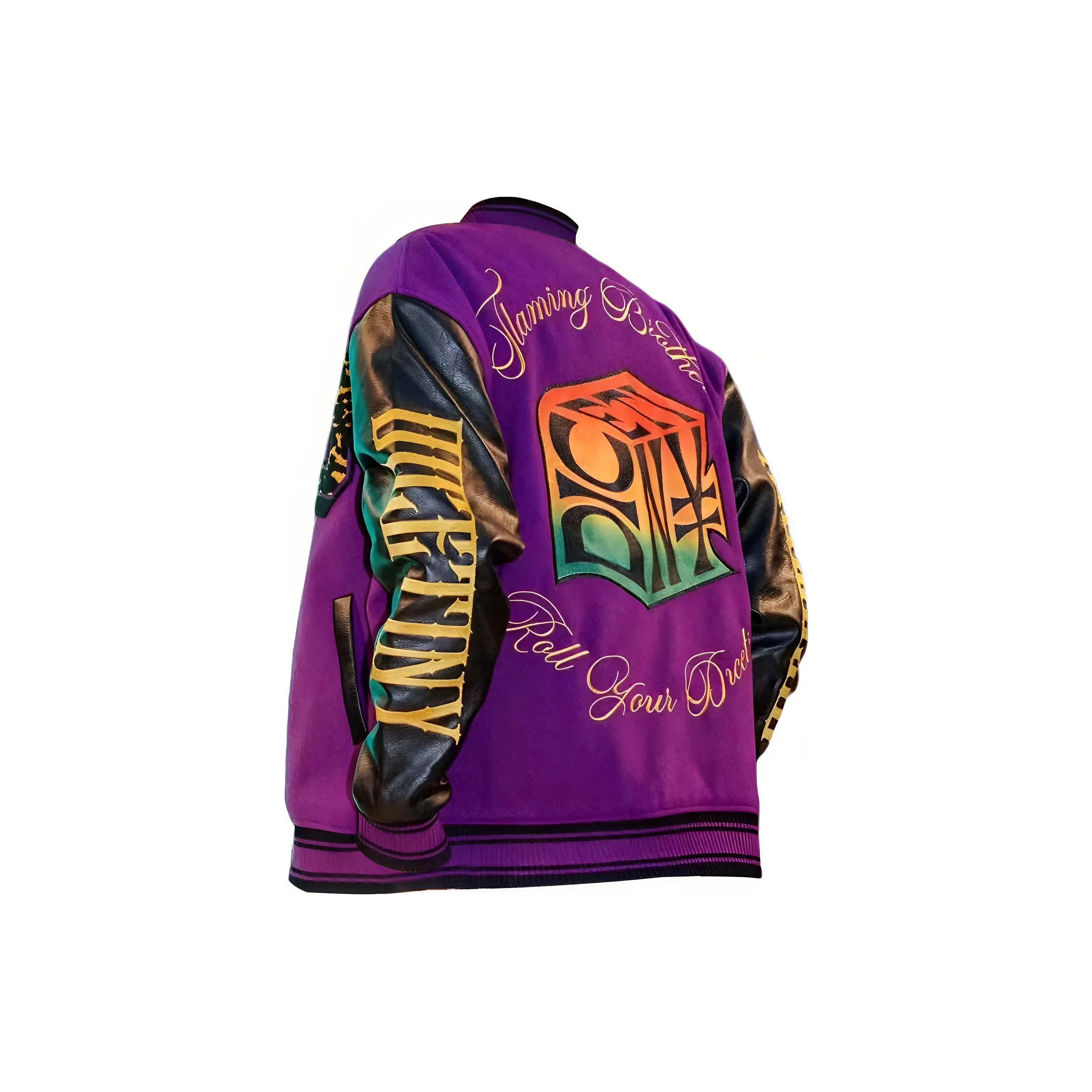 KOKO BASE Бейсбольная куртка Унисекс Фиолетовый