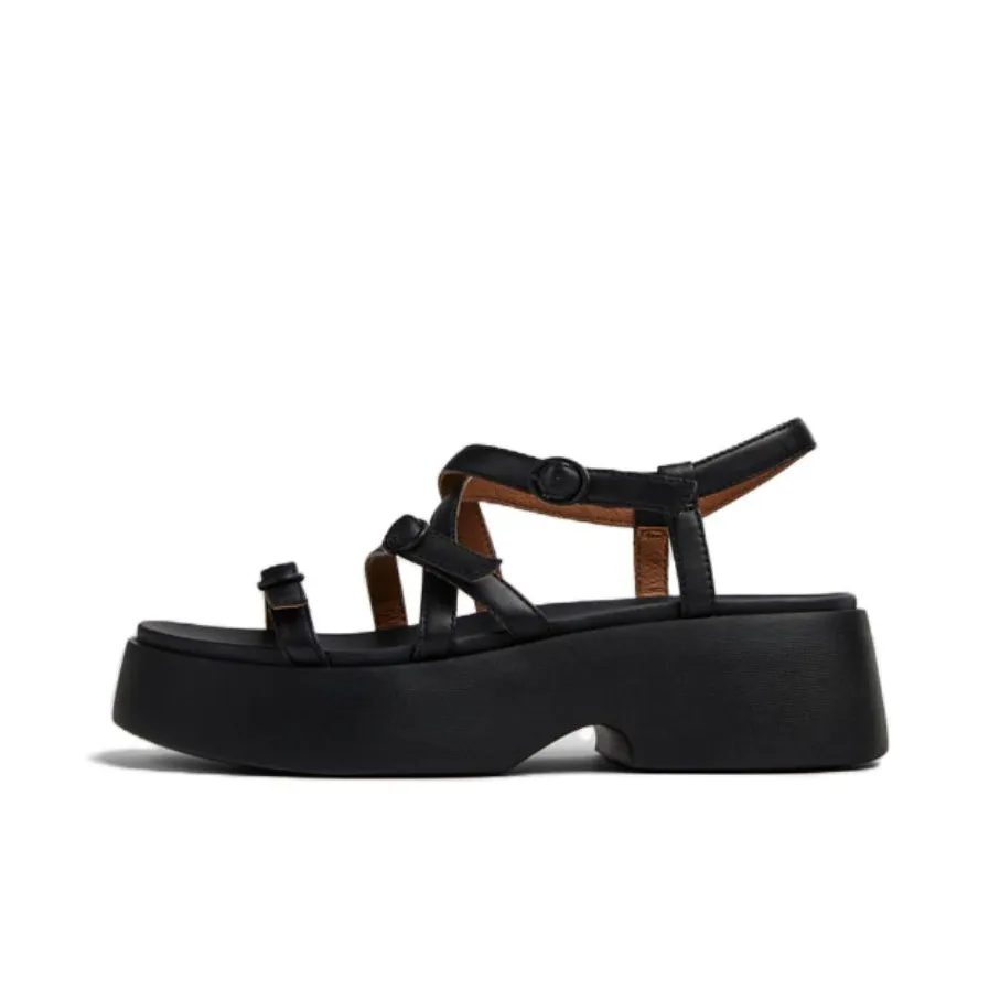 CAMPER Tasha One Ремень Сандалии 4,9см Женские Черные