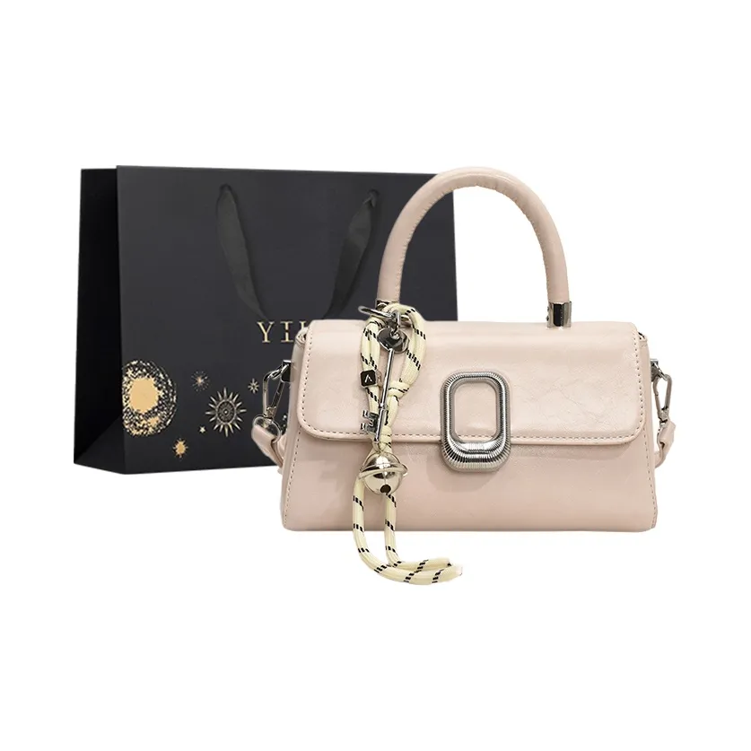 Yi Brigade ПУ (полиуретан) Сумка Сумка через плечо Сумка через плечо Стандартная Женская Белая Розовая Хаки Черная