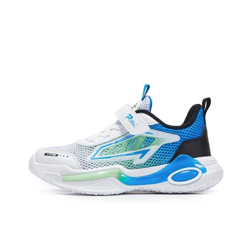 7 PE Детские беговые кроссовки Low Top Королевский синий/Белый Kids