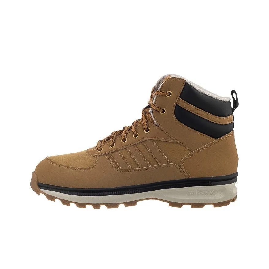 Adidas Originals Chasker Boot Anti-Slip Wear-Resistant High-Top Trekking Shoes Men's Brown