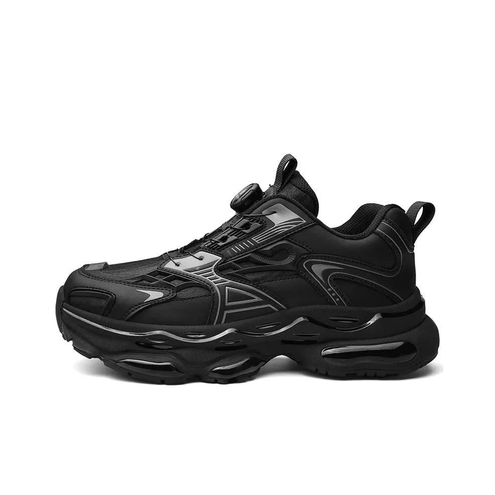 HANG TEN Cushioned Anti-Slip Wear-Resistant Lightweight Height Increasing Low-Top Chunky Sneakers Men's