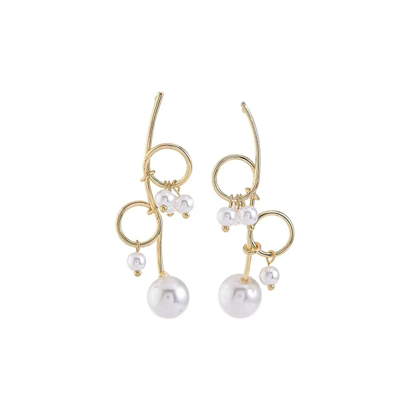 Flower Note Серьги из сплава Женские