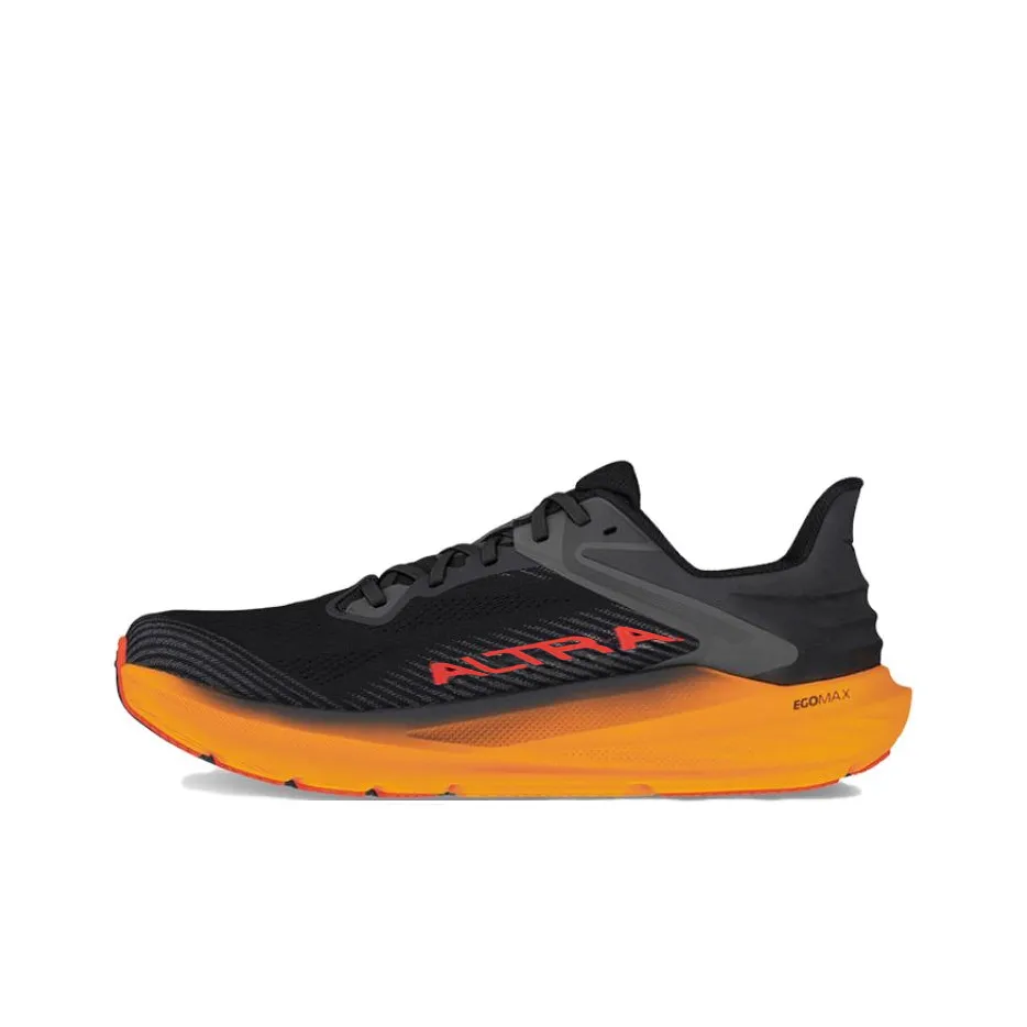Altra Slip-resistant Abrasion-resistant Low Top Casual Running Shoes Men's Black Orange Альтра Противоскользящие Износостойкие Низкие Топ Повседневные Беговые Кроссовки Мужские Черный Оранжевый