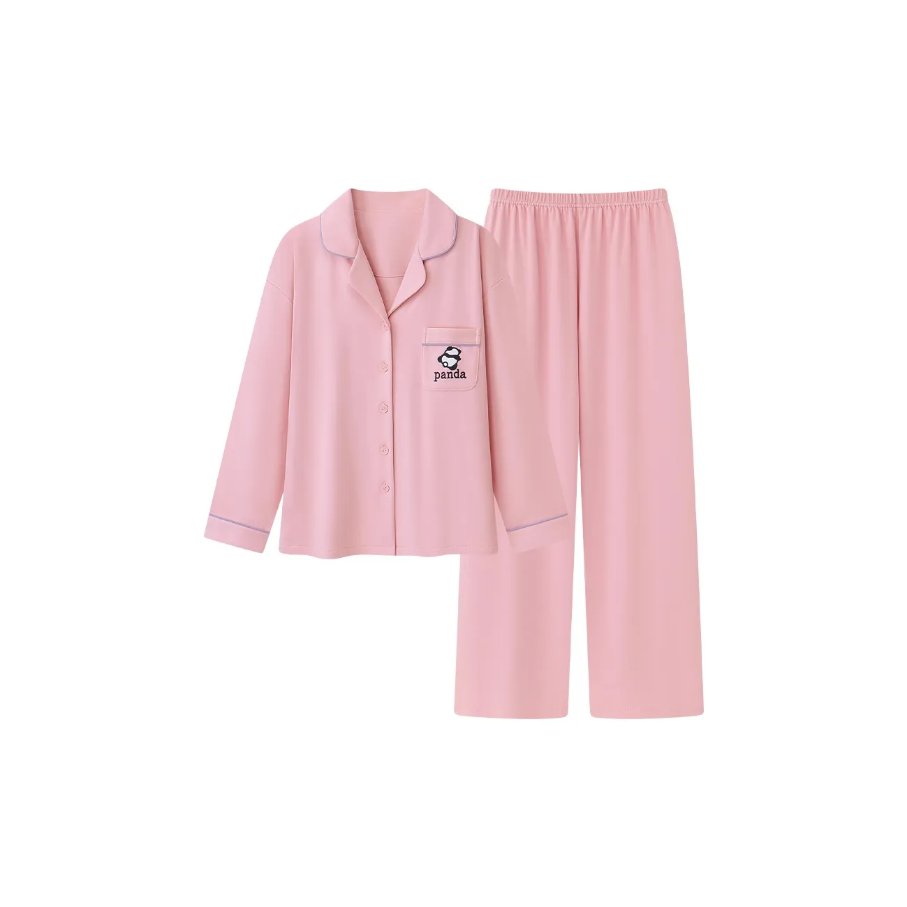 GRACEWELL Пижамный комплект женский персиково-розовый