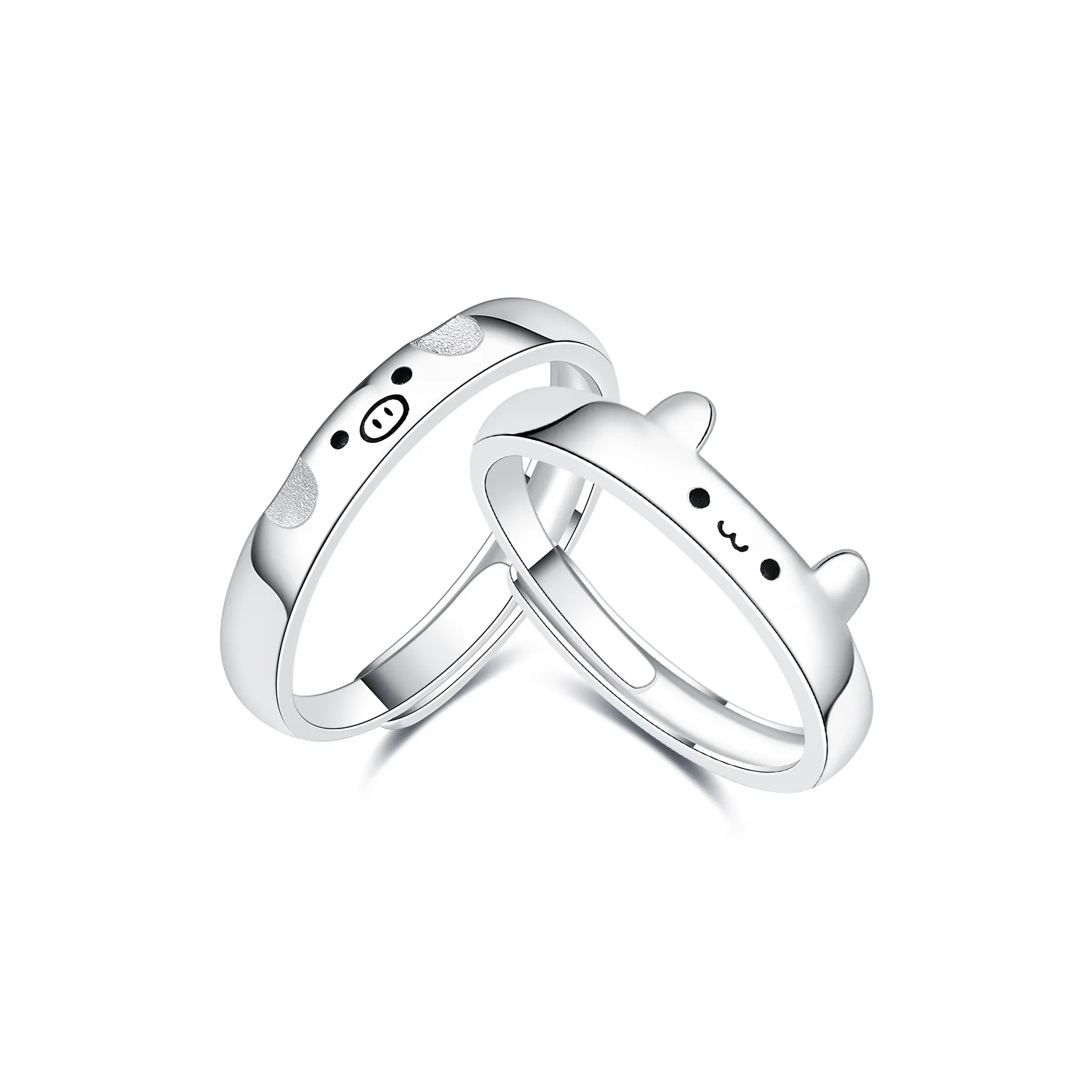 ERROR Sterling Silver Rings Unisex