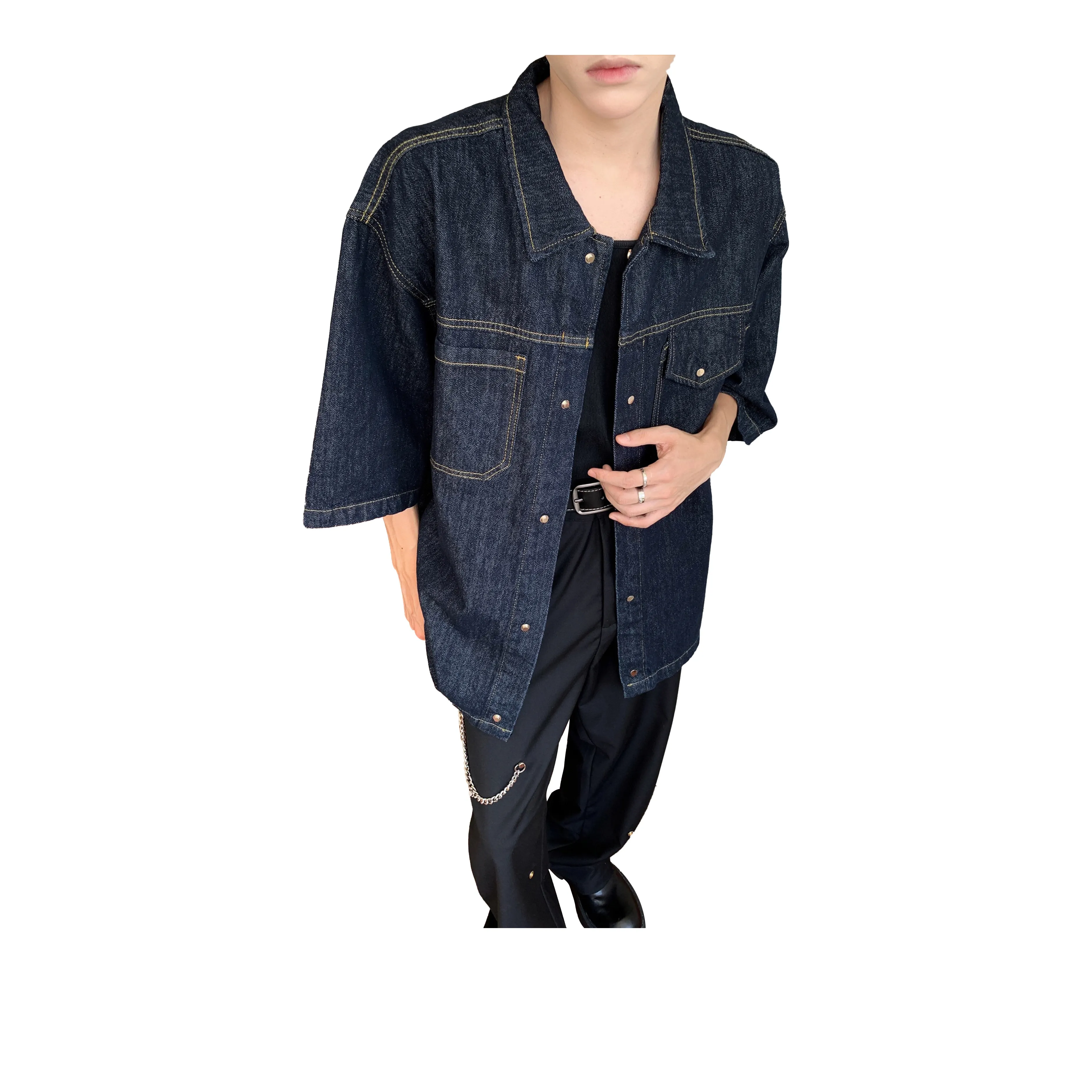 Orian long-sleeve cashmere-blend shirt