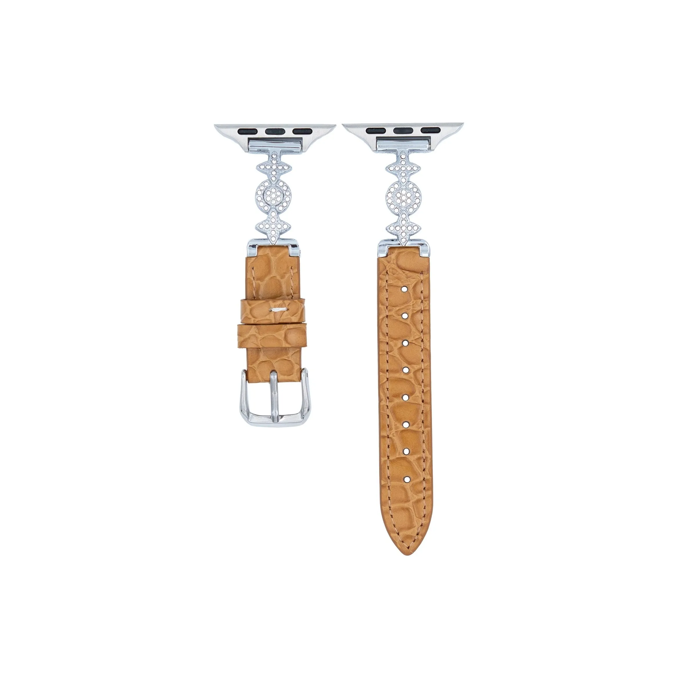 PULAISI Strap Apple Compatibility Genuine Leather Material 190mm