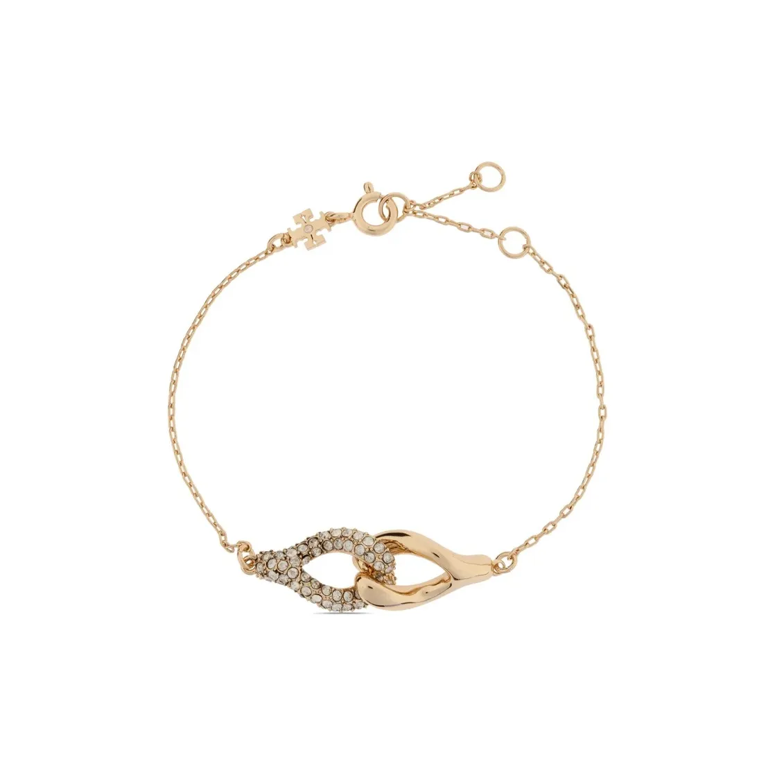 TORY BURCH Interlocking Wishbone Bracelet