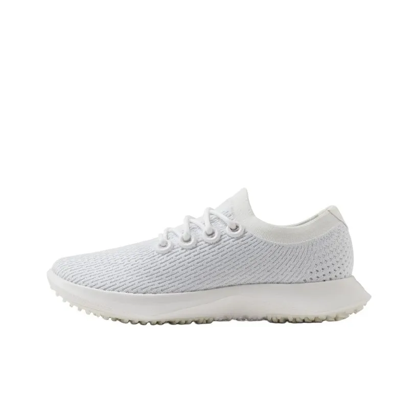 Allbirds Tree Dasher Low Топ Кэжуал Женский Полярный Белый