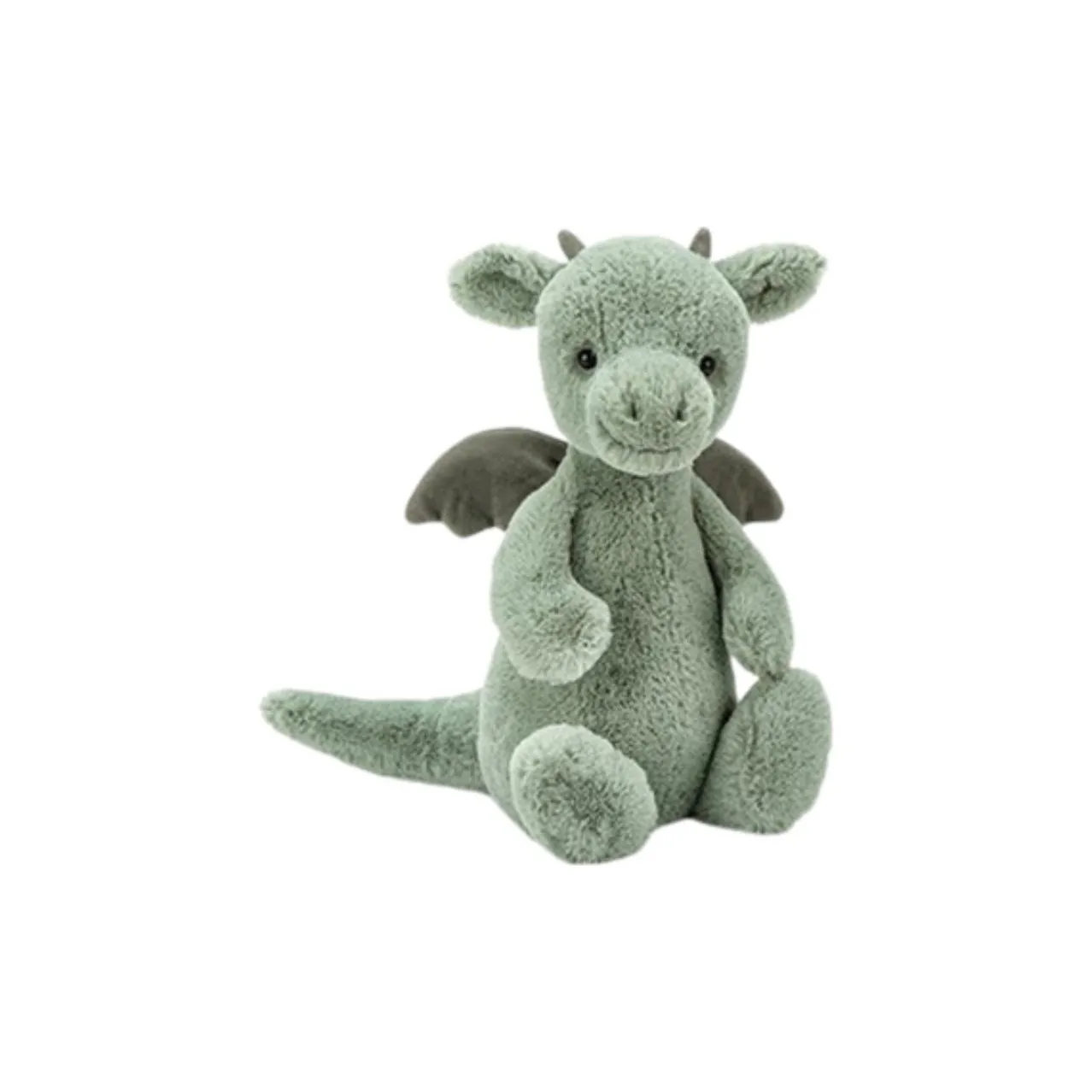 JELLYCAT Shy Collection Динозавр Зеленый Куклы Плюшевая кукла 18 см 31 см 51 см Рекомендуемый рост