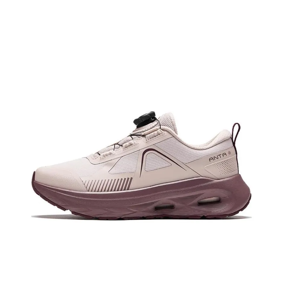 Anta Divine Pro Anti-Slip Wear-Resistant Low-Top Casual Shoes Women's Pink Purple