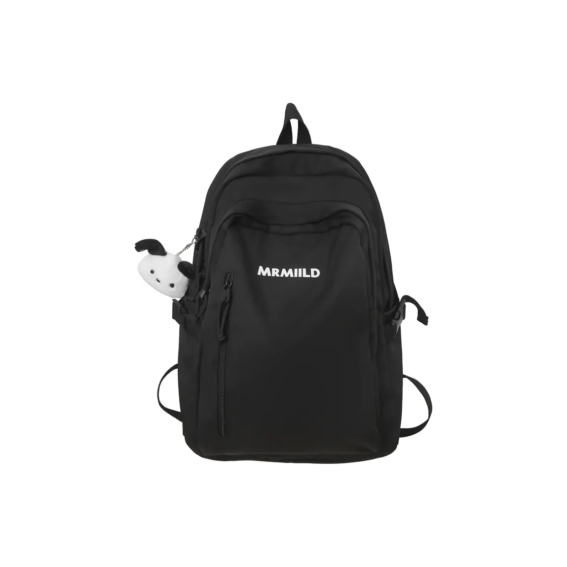 Travel Nylon Backpack Regular Unisex Black/White/Yellow/Pink/Blue