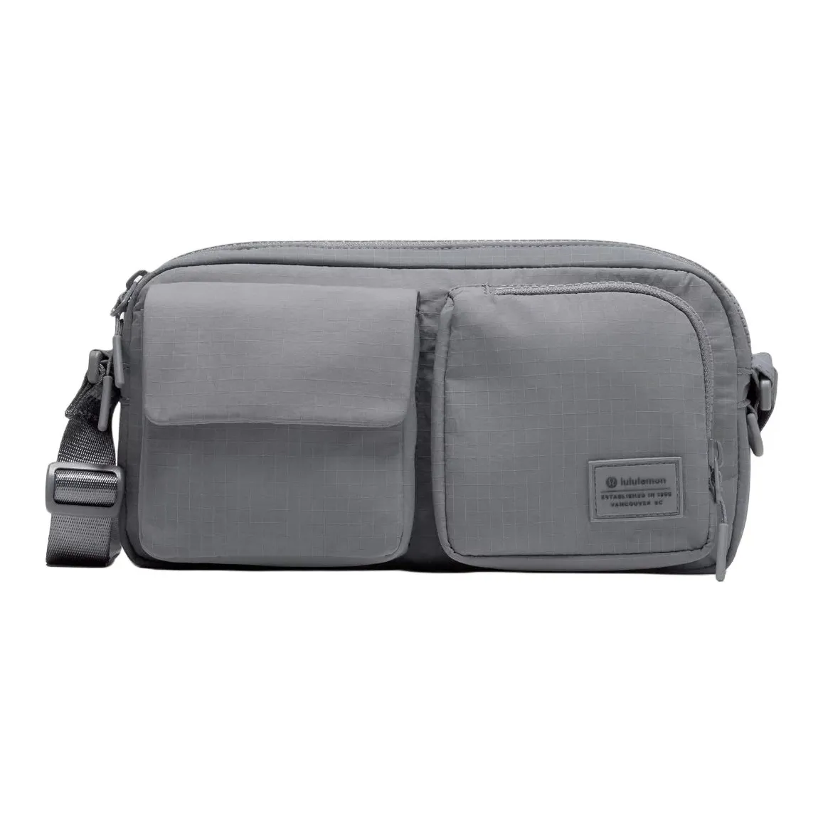 lululemon Нейлоновые сумки через плечо Мужские Серые