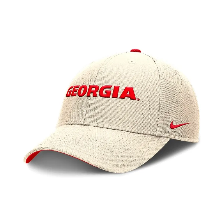 Nike Georgia Bulldogs Primetime Rise Men's Nike College Adjustable Hat
