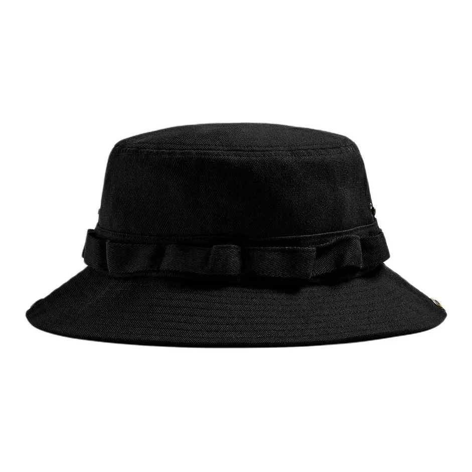 ZARA Cotton Bucket Hats Мужской Черный
