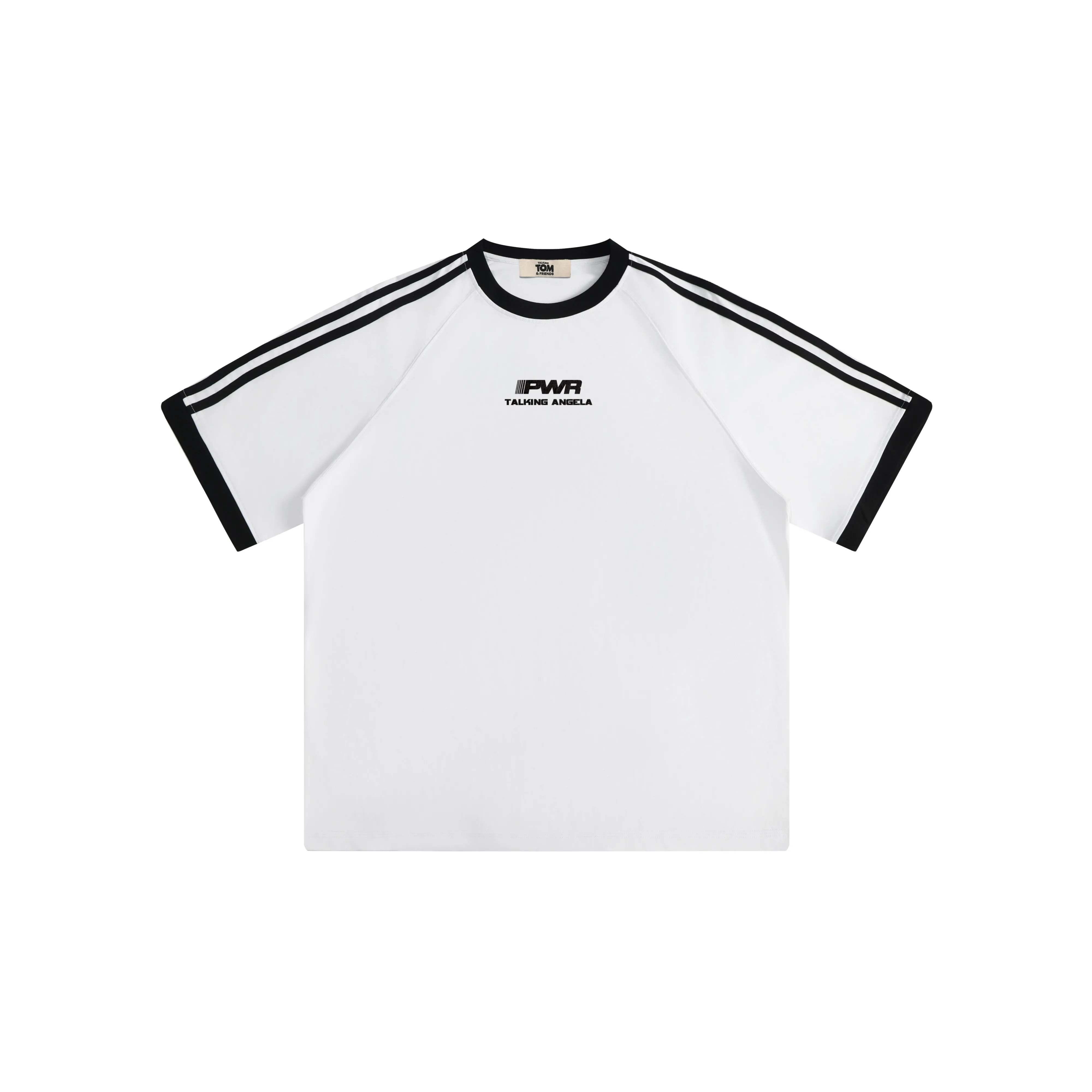 TALKING TOM Короткий рукав T-рубашки унисекс белый