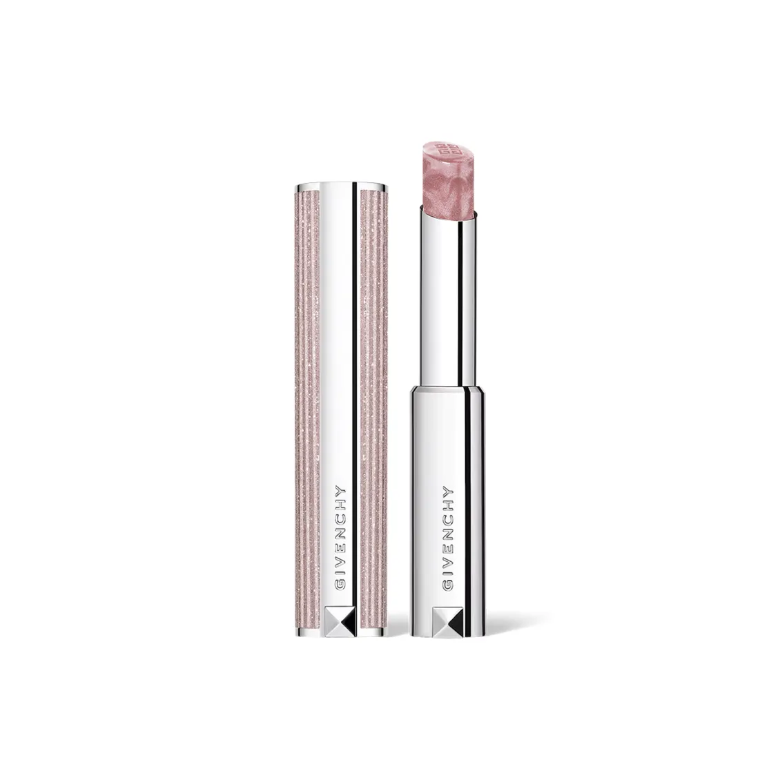 Givenchy 2025 Spring Limited Розовый Шimmer Marble Pattern Помада Nourishing Длинное Срок хранения 2,8г