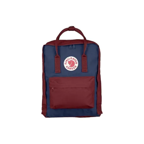 Fjallraven Kanken Туристические сумки Королевский синий и Oxblood Красный Унисекс