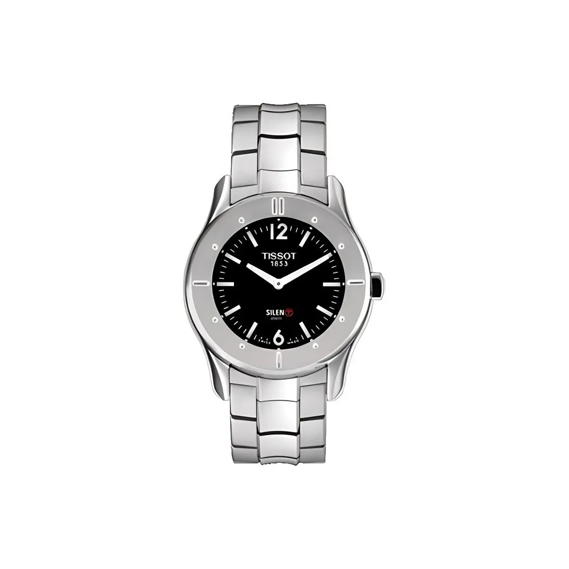TISSOT Quartz Механизм Мужские часы Черный