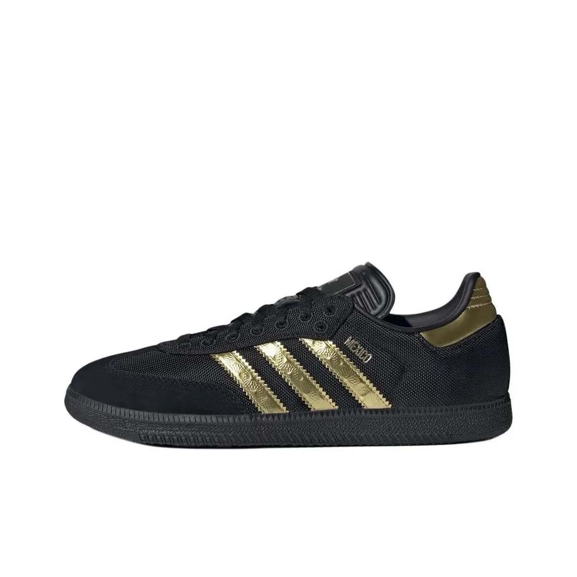 Adidas Samba Og Mexico Black Gold Metallic
