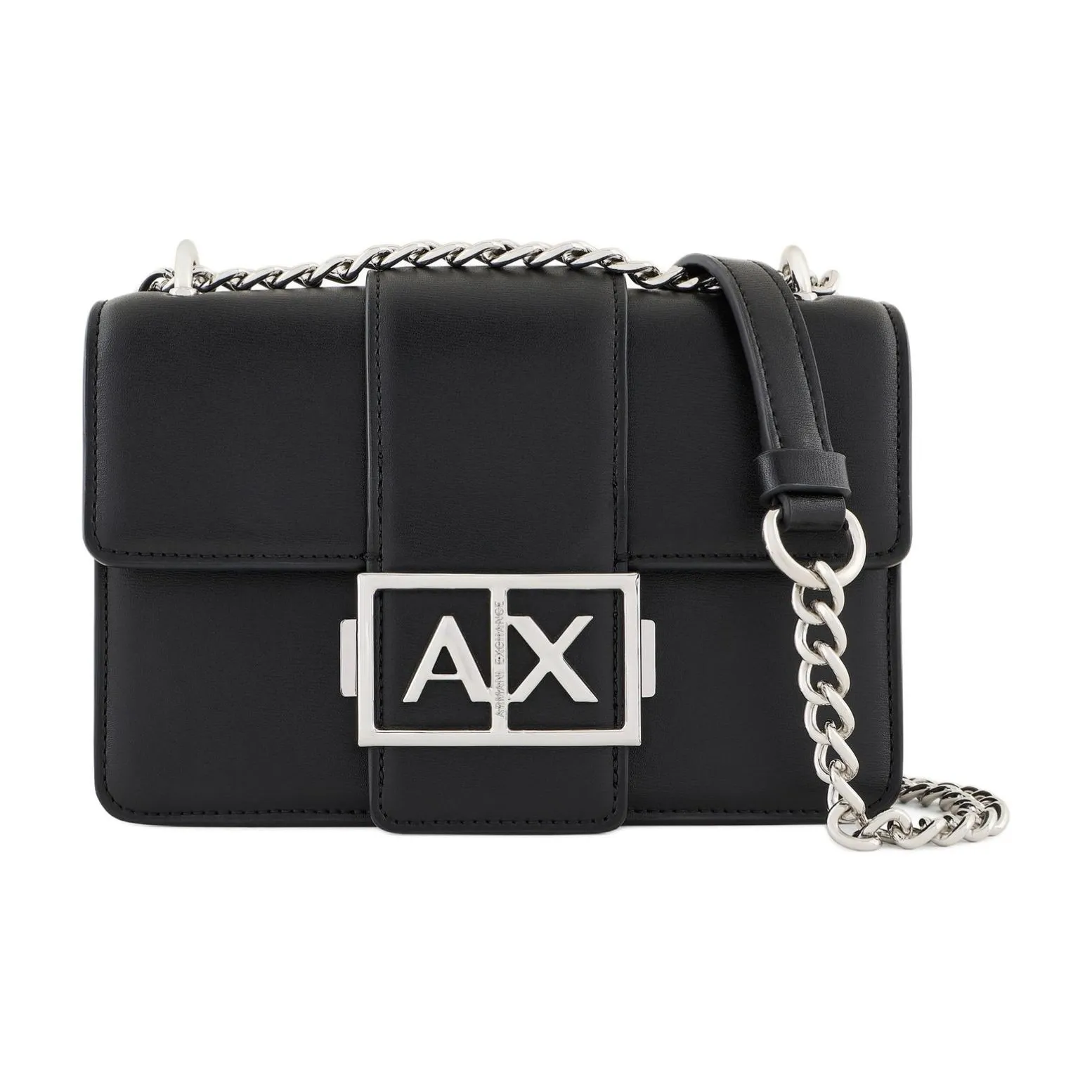 EMPORIO ARMANI Полиэстер Курьерская Сумка Плечевая Сумка Женская Черная