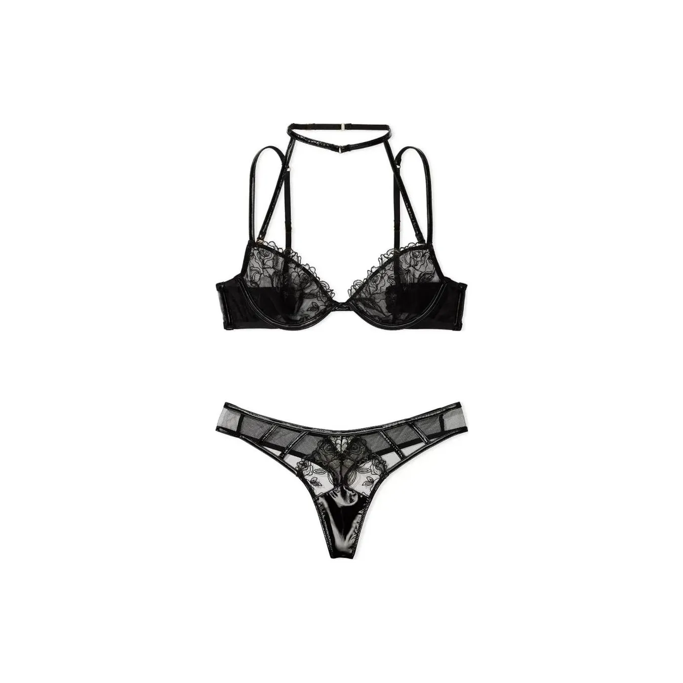 Victoria's Secret Комплект нижнего белья для женщин черный