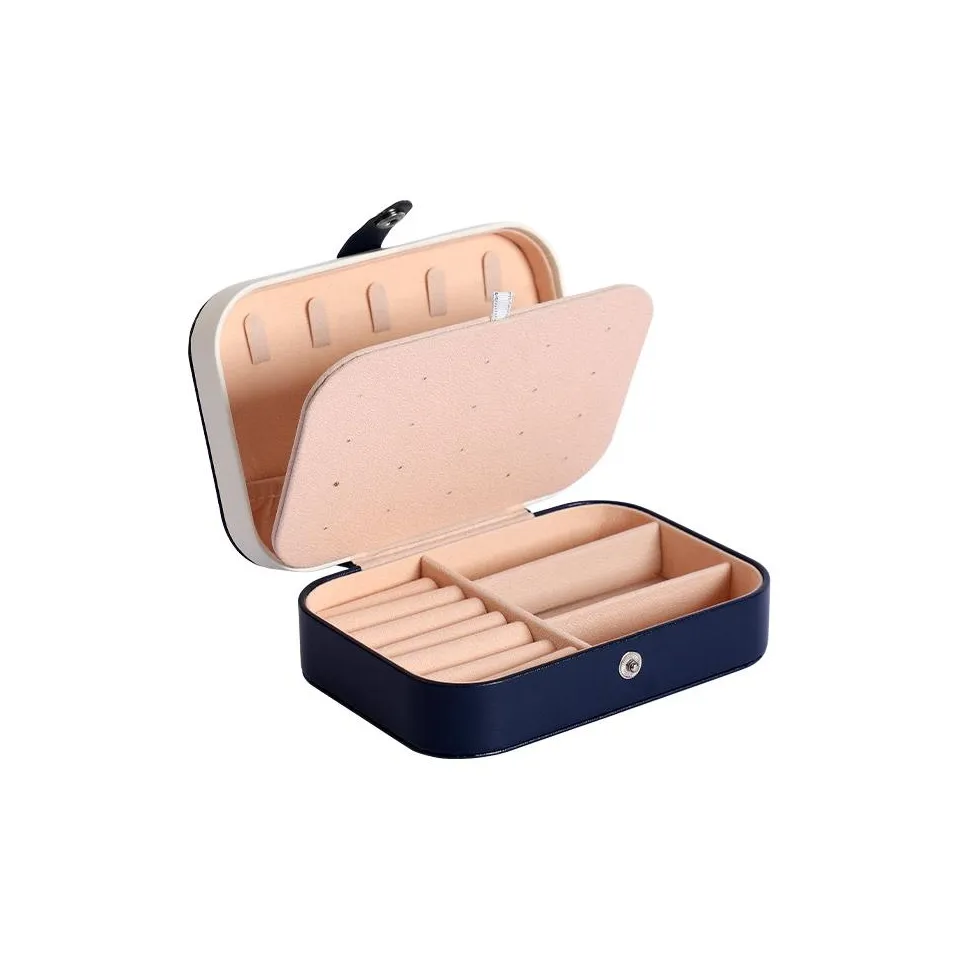 JINGLINGLONG MULTI Отделение Шкатулка для украшений Путешествие Портативный Серьги-кольца Кольцо Шкатулка для украшений