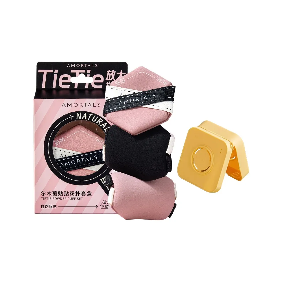 AMORTALS Dry and Wet Dual Use Двойной бинт Пластыри Двойная сторона Воздушная подушка Розовый Легко наносится